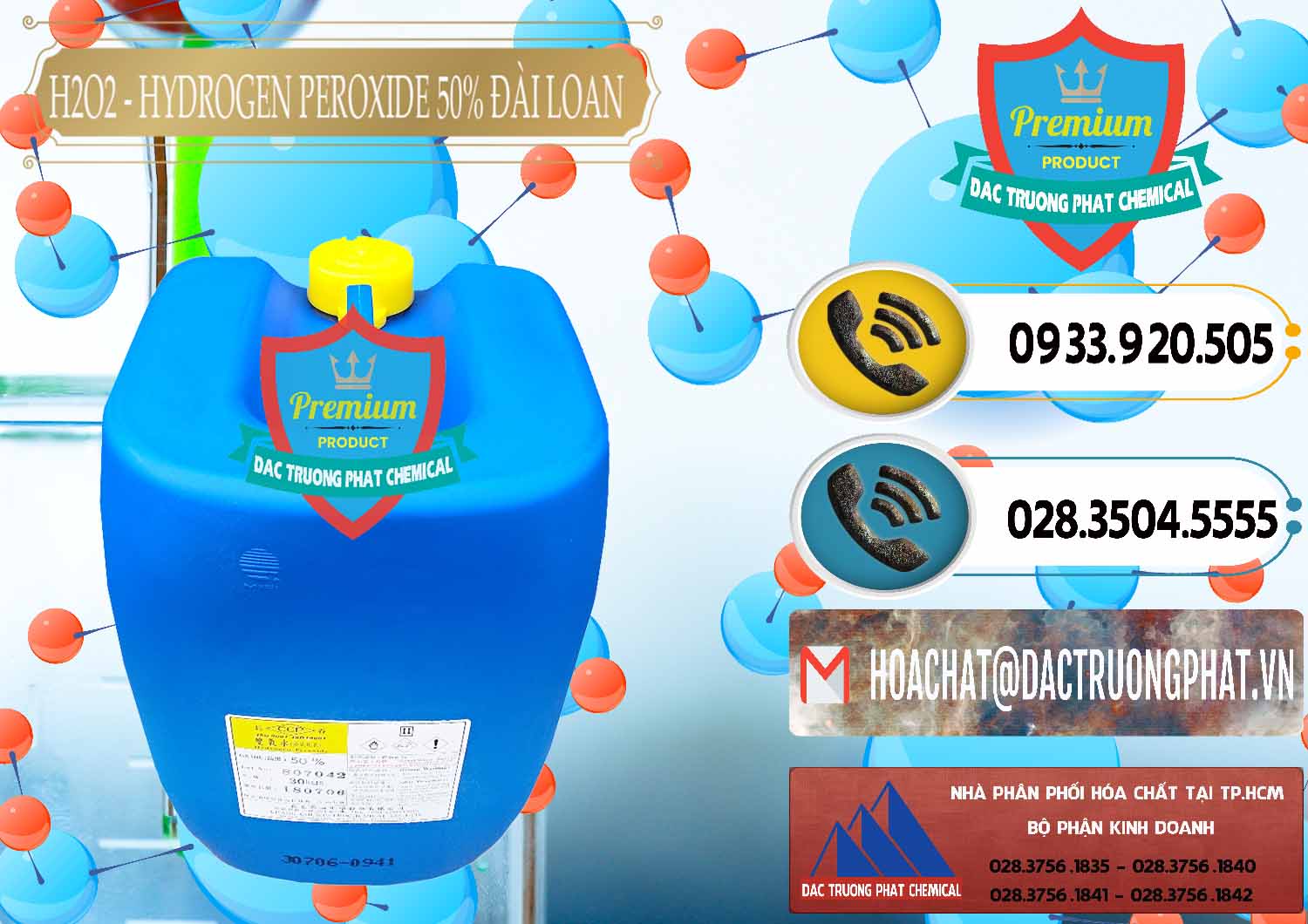 Nhà phân phối Œ bán Hóa Chất Công Nghiệp hóa chất Hydrogen Peroxide Dạng Lỏng þ H2O2 Đơn vị chuyên nhập khẩu _ bán H2O2 - Hydrogen Peroxide 50% Đài Loan Taiwan Chang Chun - 0069 - Phân phối ( cung ứng ) hóa chất tại TP.HCM - hoachatdetnhuom.vn