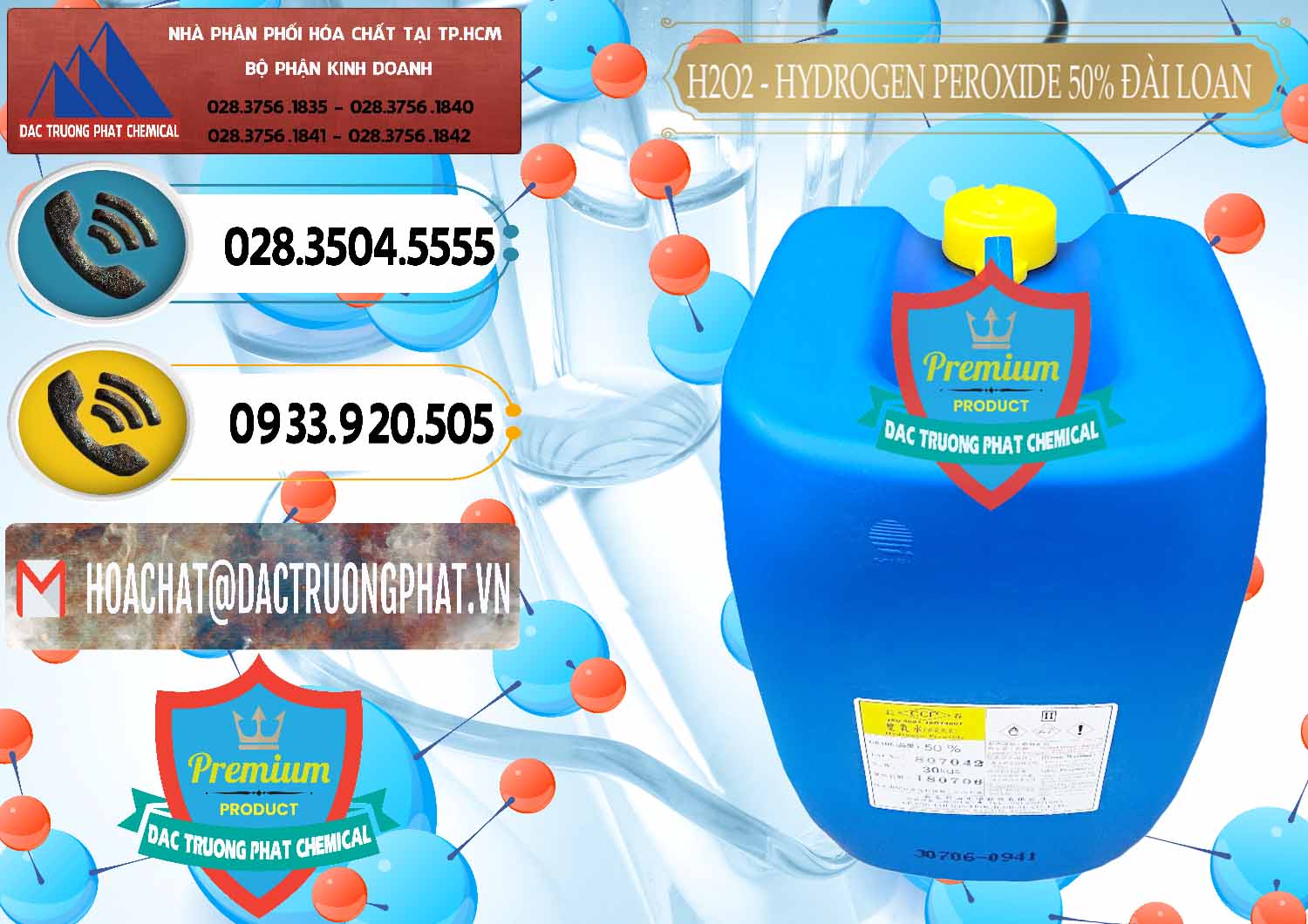 Địa chỉ chuyên phân phối › bán Hóa chất Oxy Già × H2O2 Dạng Lỏng Đài Loan Taiwan Chuyên bán - cung ứng H2O2 - Hydrogen Peroxide 50% Đài Loan Taiwan Chang Chun - 0069 - Kinh doanh - cung cấp hóa chất tại TP.HCM - hoachatdetnhuom.vn