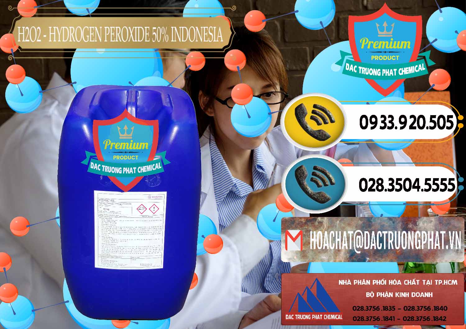Nhà phân phối và bán H2O2 - Hydrogen Peroxide 50% Evonik Indonesia - 0070 - Nơi cung cấp và phân phối hóa chất tại TP.HCM - hoachatdetnhuom.vn