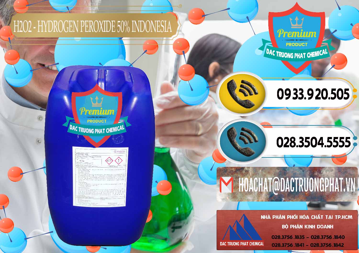 Công ty chuyên cung cấp ( bán ) H2O2 - Hydrogen Peroxide 50% Evonik Indonesia - 0070 - Đơn vị chuyên phân phối ( nhập khẩu ) hóa chất tại TP.HCM - hoachatdetnhuom.vn