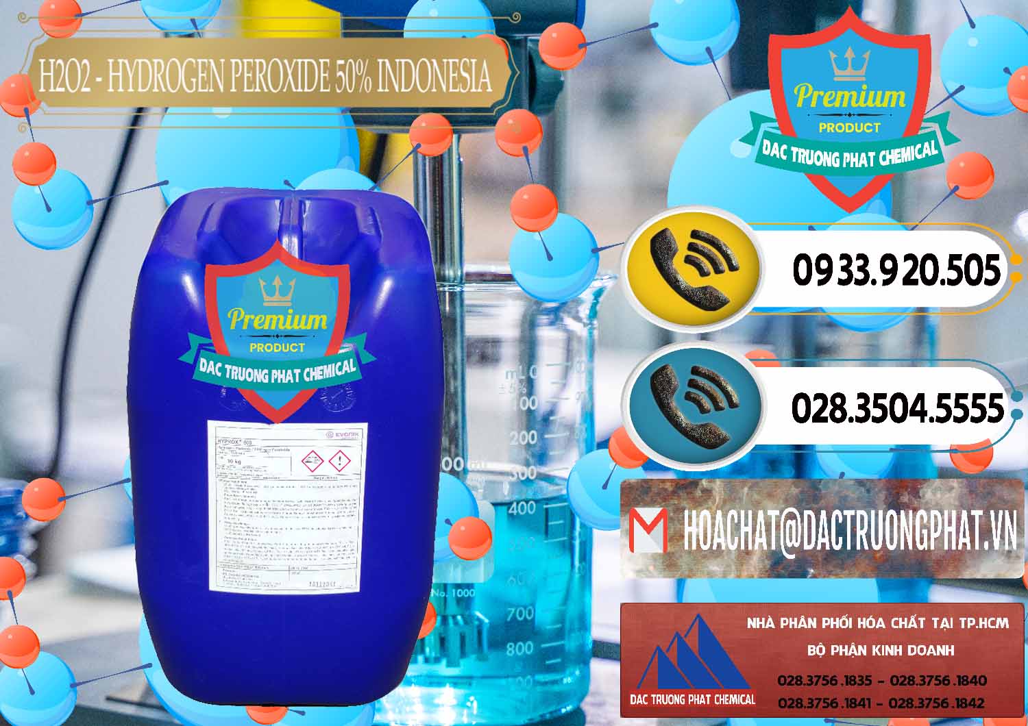 Nơi chuyên cung ứng và bán H2O2 - Hydrogen Peroxide 50% Evonik Indonesia - 0070 - Phân phối ( cung cấp ) hóa chất tại TP.HCM - hoachatdetnhuom.vn