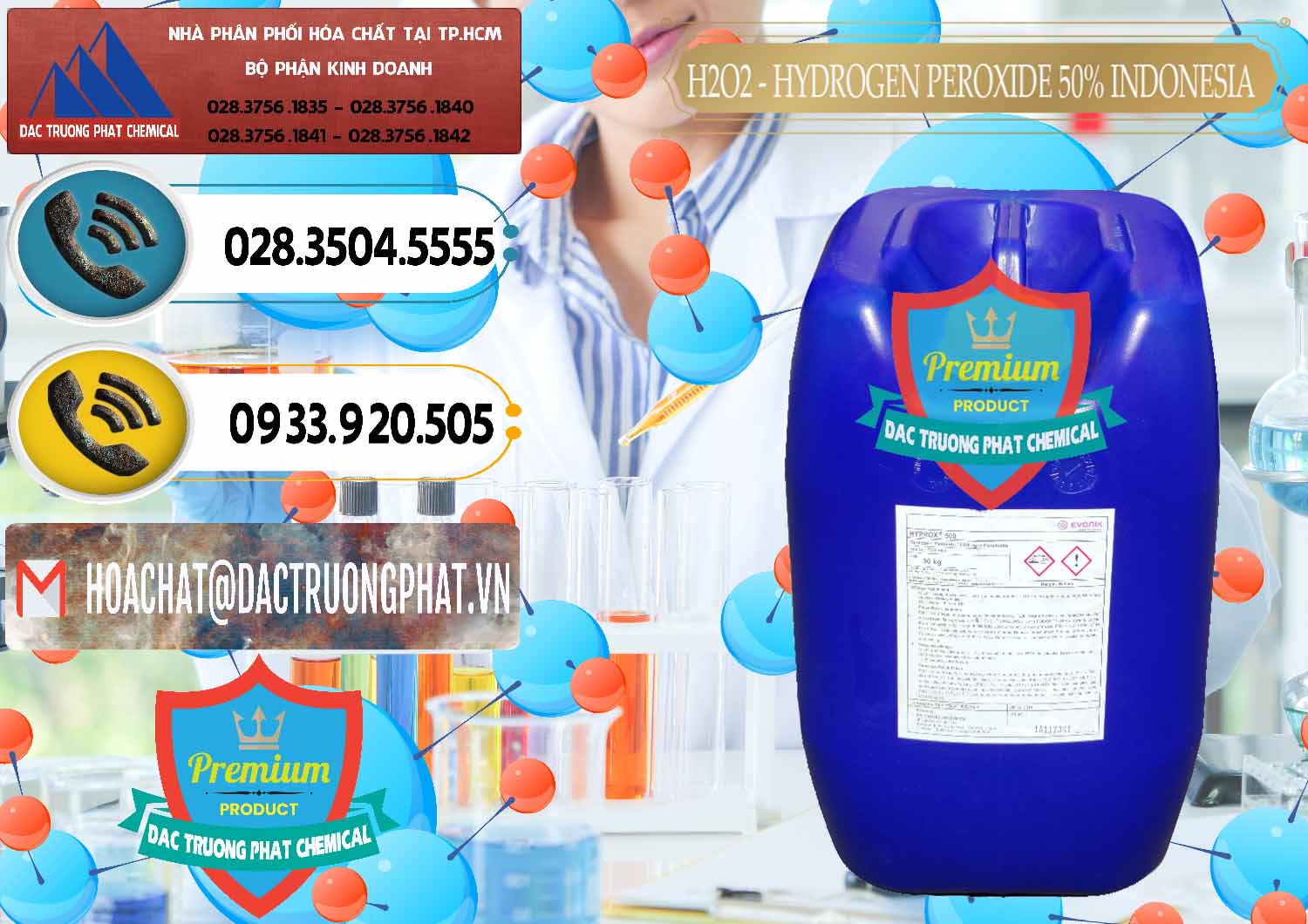 Công ty chuyên phân phối ( bán ) H2O2 - Hydrogen Peroxide 50% Evonik Indonesia - 0070 - Công ty chuyên bán và cung cấp hóa chất tại TP.HCM - hoachatdetnhuom.vn