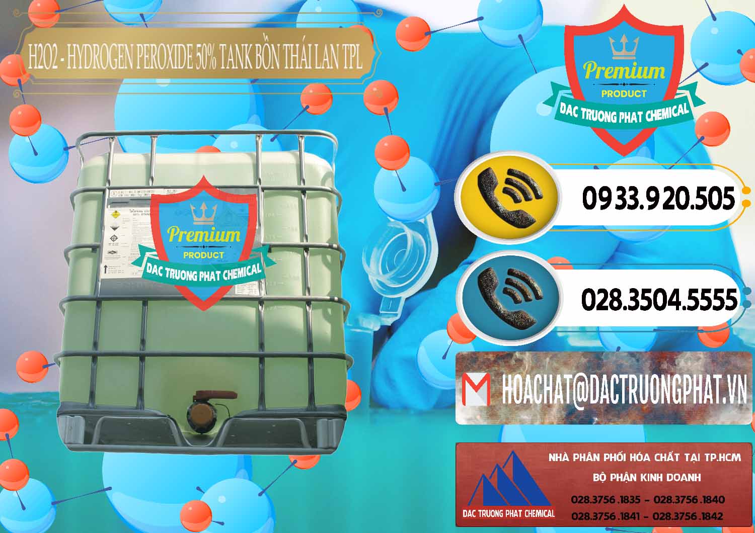 Nơi phân phối \ bán Oxi Già Dạng Lỏng \ H2O2 Tank IBC Bồn TPL Thái Chuyên bán & phân phối H2O2 - Hydrogen Peroxide 50% Tank IBC Bồn Thái Lan TPL - 0073 - Nơi cung cấp _ nhập khẩu hóa chất tại TP.HCM - hoachatdetnhuom.vn