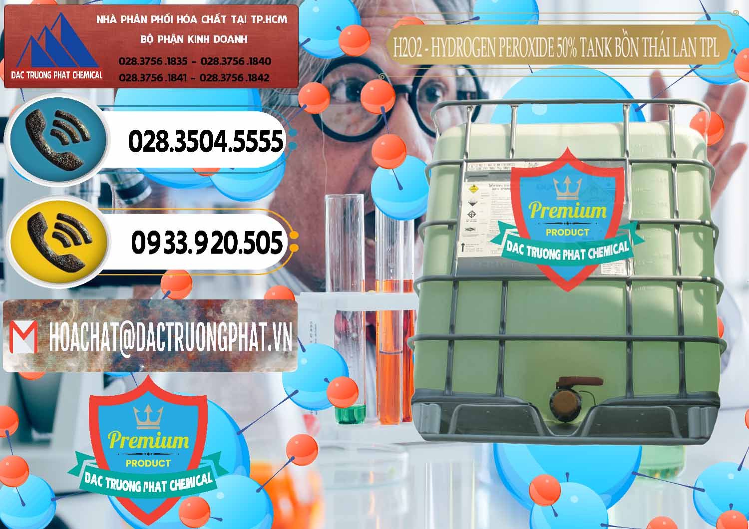 Công ty phân phối » bán Nước Hydrogen Peroxide > Oxy Già 50% Tank IBC Bồn Thái Lan TPL tại Bình Phước Công ty bán & phân phối H2O2 - Hydrogen Peroxide 50% Tank IBC Bồn Thái Lan TPL - 0073 - Nơi chuyên cung cấp & kinh doanh hóa chất tại TP.HCM - hoachatdetnhuom.vn