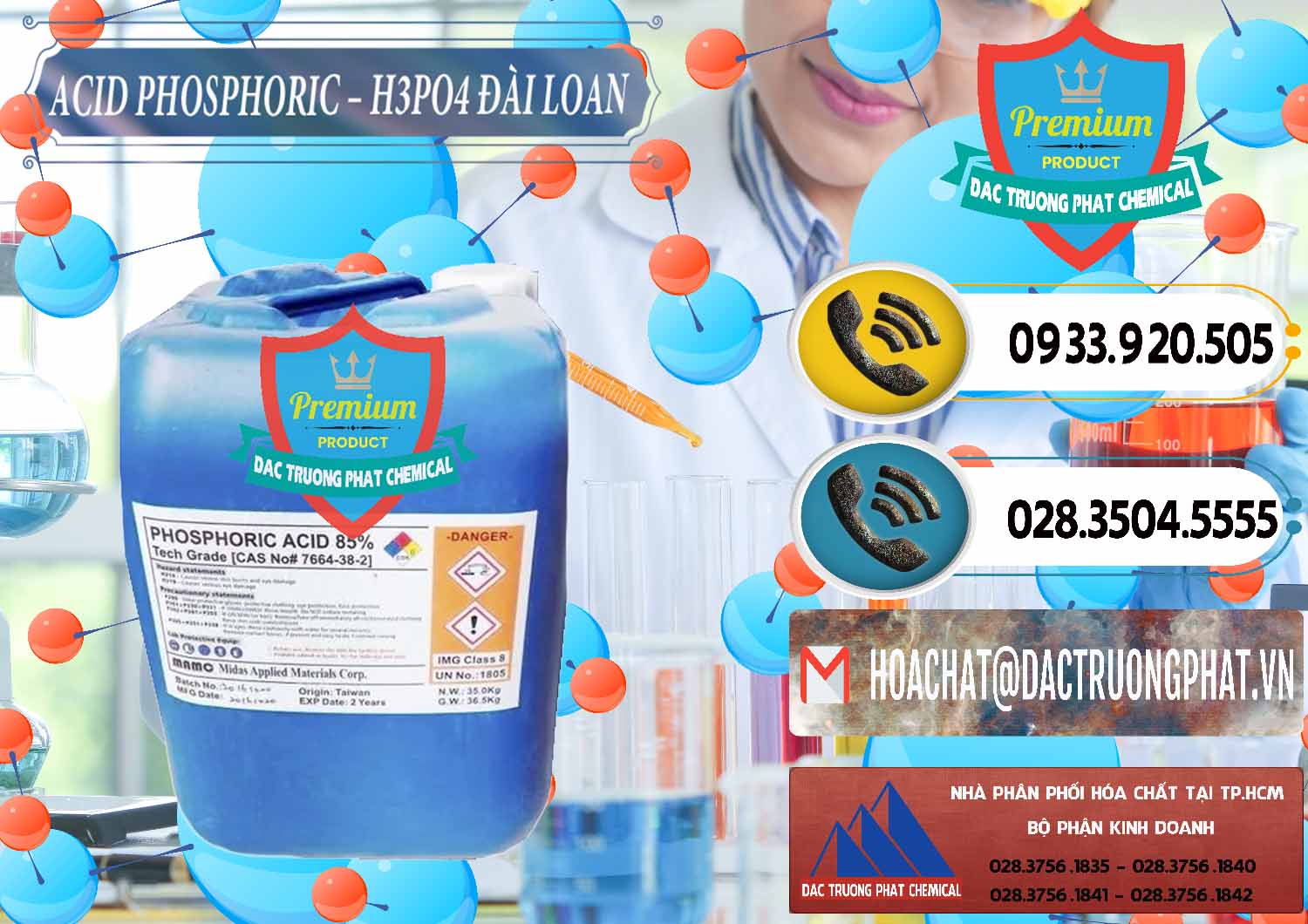 Đơn vị chuyên nhập khẩu & bán Axit Phosphoric - Acid Phosphoric H3PO4 85% Đài Loan Taiwan - 0351 - Phân phối _ cung cấp hóa chất tại TP.HCM - hoachatdetnhuom.vn