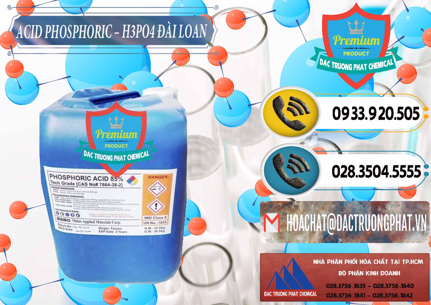Đơn vị chuyên phân phối _ bán Axit Phosphoric - Acid Phosphoric H3PO4 85% Đài Loan Taiwan - 0351 - Công ty chuyên cung ứng - phân phối hóa chất tại TP.HCM - hoachatdetnhuom.vn
