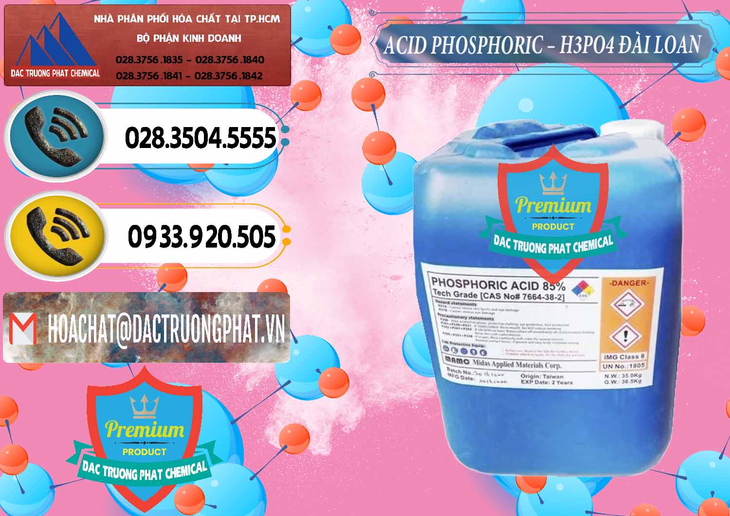 Đơn vị bán & cung ứng Axit Phosphoric - Acid Phosphoric H3PO4 85% Đài Loan Taiwan - 0351 - Đơn vị bán _ cung cấp hóa chất tại TP.HCM - hoachatdetnhuom.vn