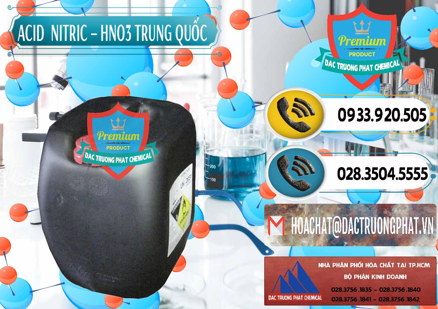 Công ty chuyên bán và phân phối Acid Nitric – Axit Nitric HNO3 68% Trung Quốc China - 0343 - Cty bán và cung cấp hóa chất tại TP.HCM - hoachatdetnhuom.vn