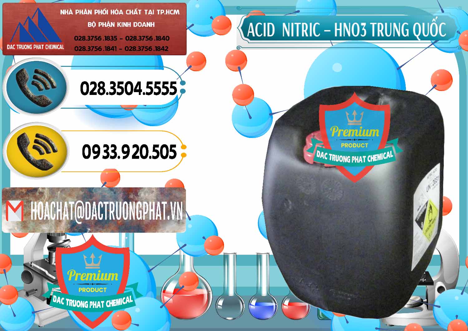 Công ty bán & cung cấp Acid Nitric – Axit Nitric HNO3 68% Trung Quốc China - 0343 - Đơn vị cung cấp và kinh doanh hóa chất tại TP.HCM - hoachatdetnhuom.vn