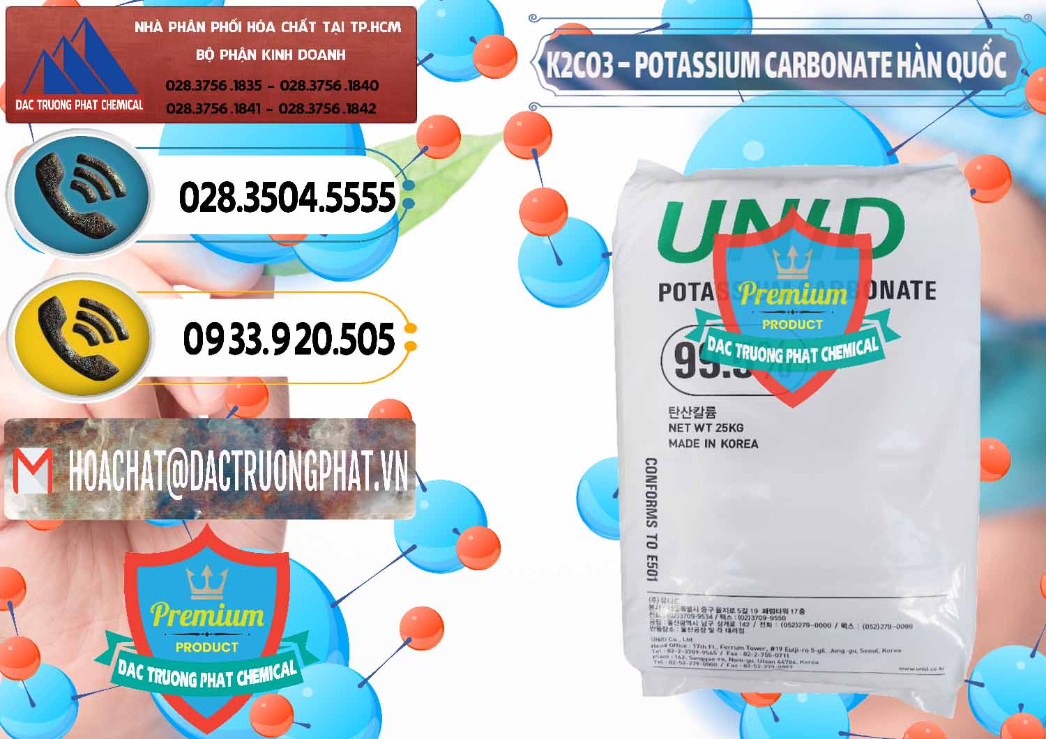 Nơi chuyên cung cấp - bán K2Co3 – Potassium Carbonate Unid Hàn Quốc Korea - 0081 - Công ty phân phối ( cung cấp ) hóa chất tại TP.HCM - hoachatdetnhuom.vn