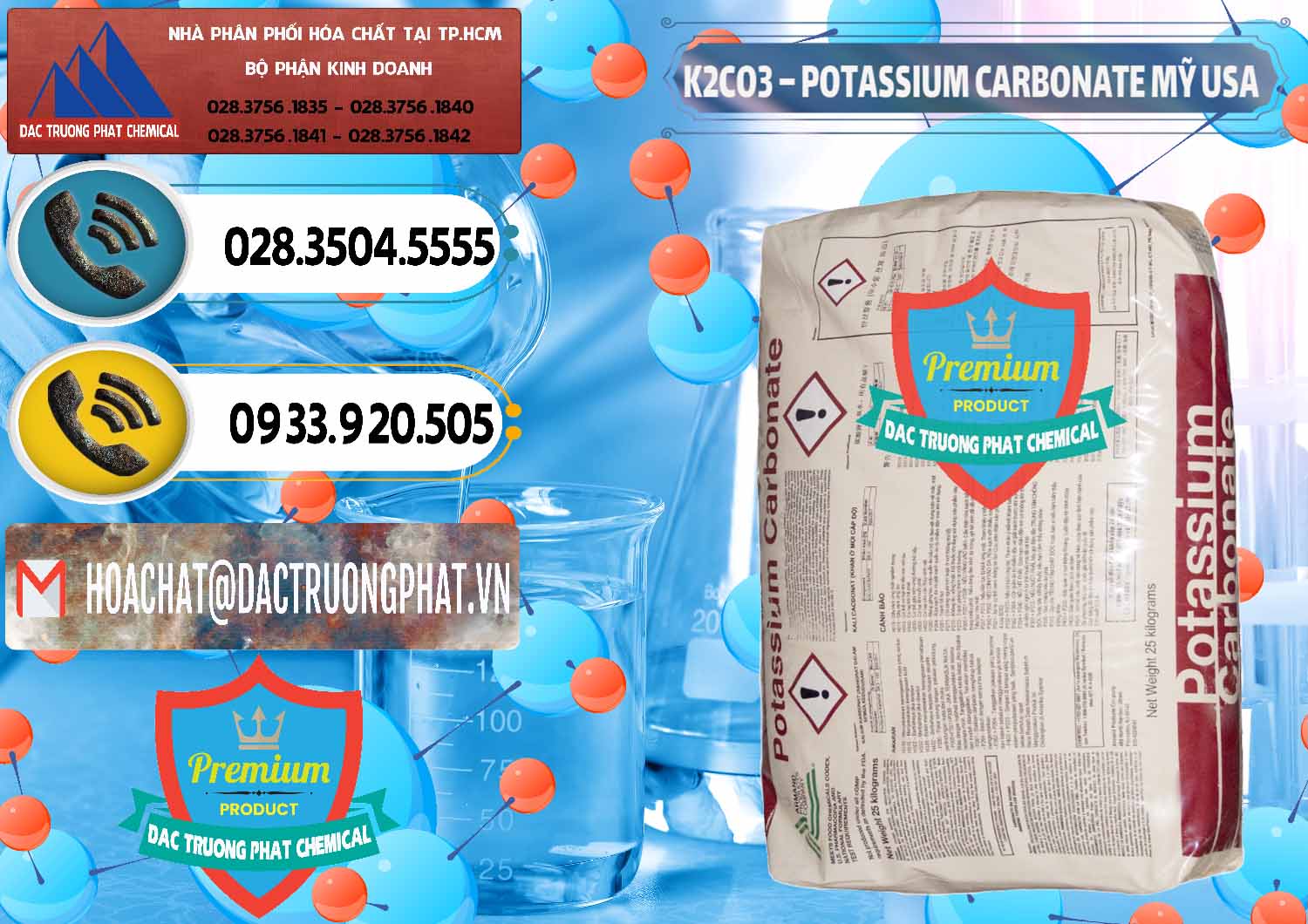 Đơn vị cung ứng _ bán K2Co3 – Potassium Carbonate Mỹ USA - 0082 - Nhà cung cấp và bán hóa chất tại TP.HCM - hoachatdetnhuom.vn
