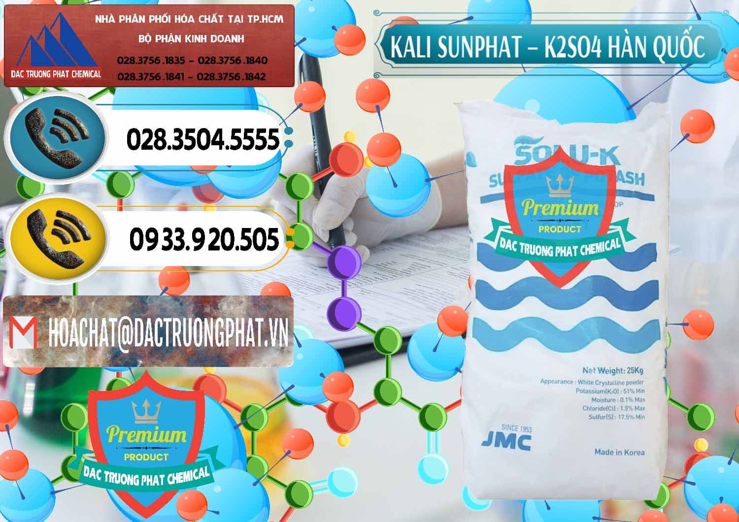 Đơn vị chuyên bán và phân phối Kali Sunphat – K2SO4 Hàn Quốc Korea - 0410 - Nhà nhập khẩu _ cung cấp hóa chất tại TP.HCM - hoachatdetnhuom.vn