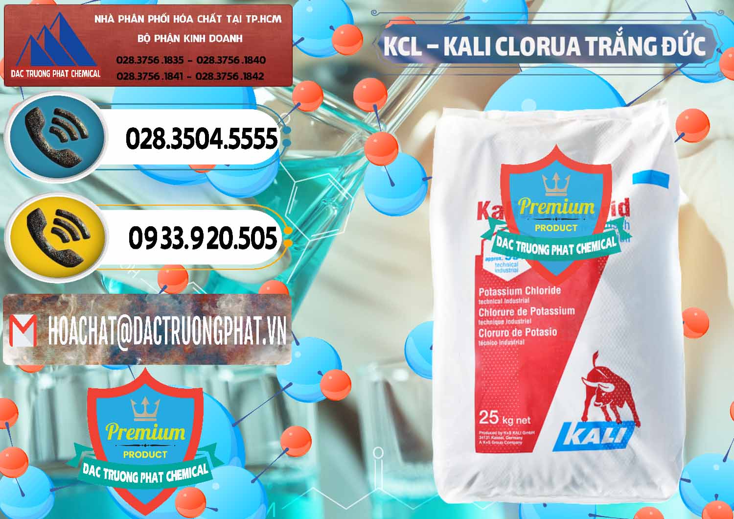 Cty cung cấp và bán KCL – Kali Clorua Trắng Đức Germany - 0086 - Đơn vị phân phối _ cung cấp hóa chất tại TP.HCM - hoachatdetnhuom.vn