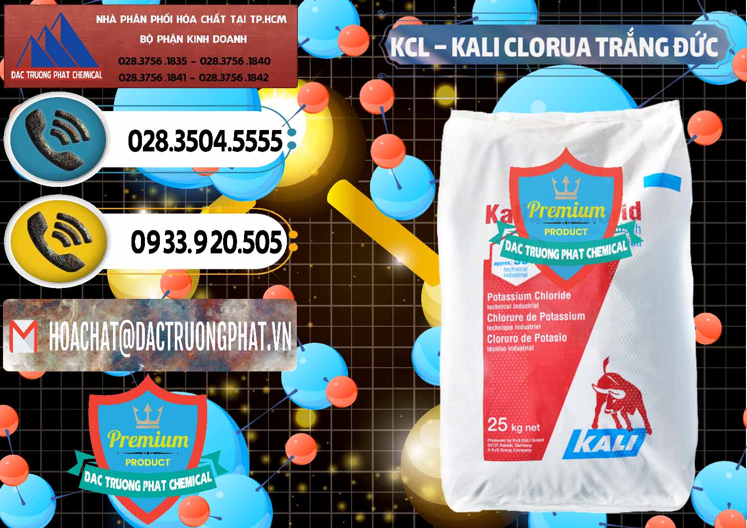 Nơi chuyên bán và cung cấp KCL – Kali Clorua Trắng Đức Germany - 0086 - Cty chuyên bán _ phân phối hóa chất tại TP.HCM - hoachatdetnhuom.vn