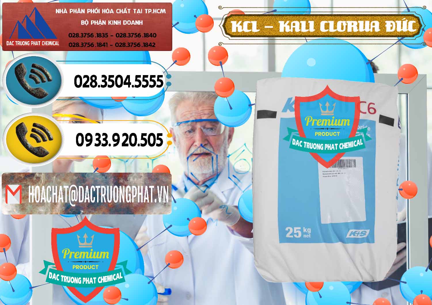 Bán _ cung cấp KCL – Kali Clorua Trắng K DRILL Đức Germany - 0428 - Cty chuyên kinh doanh ( phân phối ) hóa chất tại TP.HCM - hoachatdetnhuom.vn