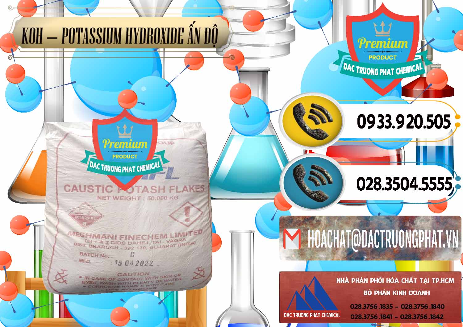 Đơn vị phân phối _ bán KOH ( 90%) – Potassium Hydroxide Ấn Độ India - 0352 - Công ty chuyên cung cấp ( kinh doanh ) hóa chất tại TP.HCM - hoachatdetnhuom.vn