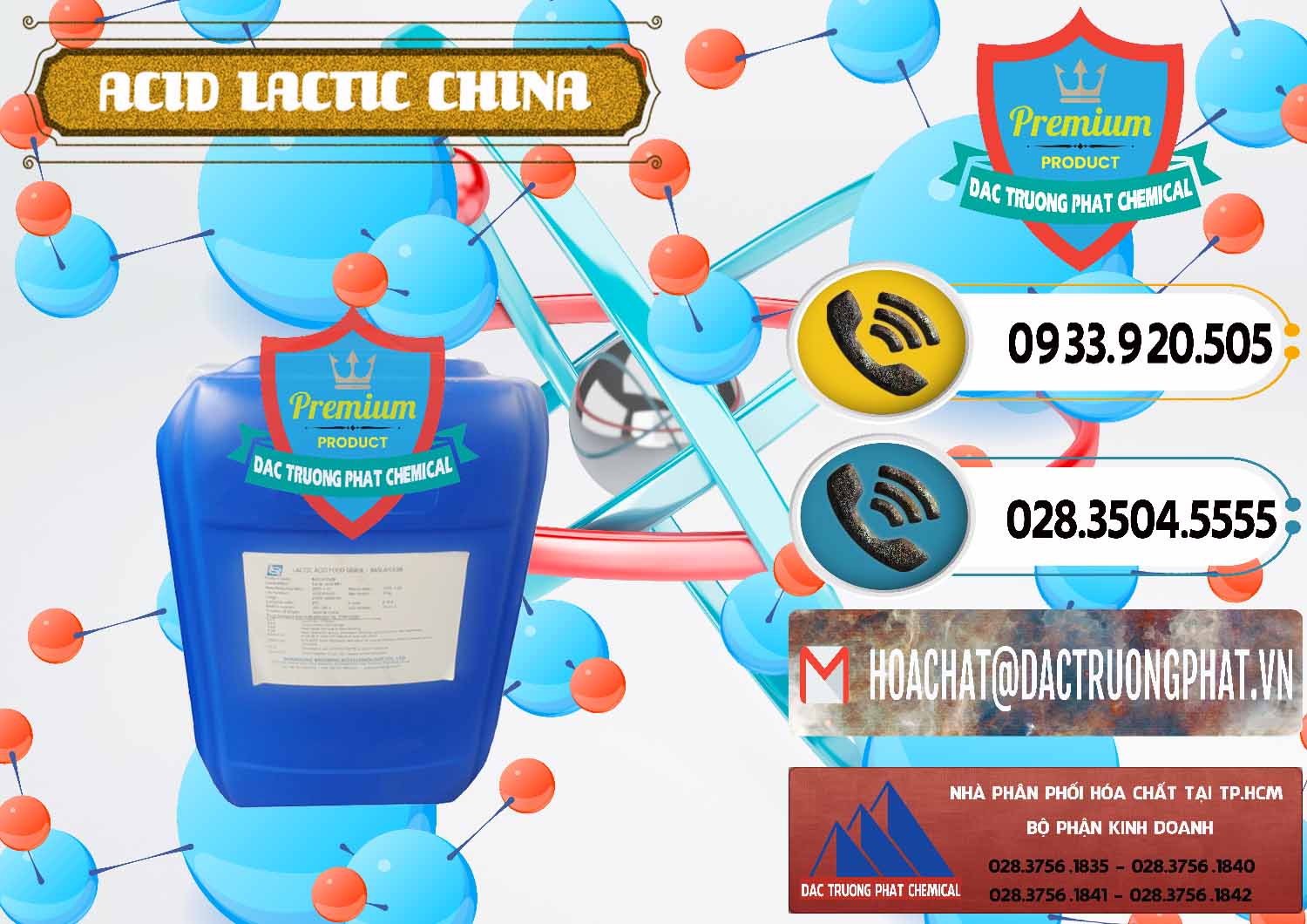 Bán ( phân phối ) Acid Lactic – Axit Lactic Trung Quốc China - 0374 - Đơn vị chuyên nhập khẩu ( cung cấp ) hóa chất tại TP.HCM - hoachatdetnhuom.vn