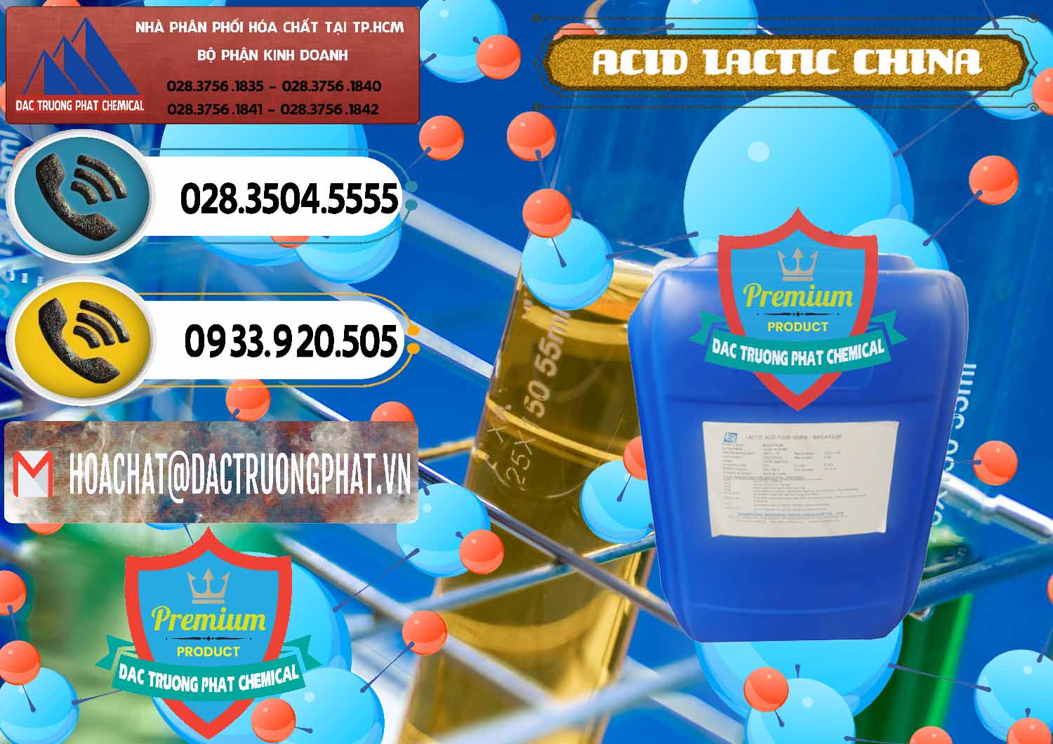 Nơi chuyên cung ứng - bán Acid Lactic – Axit Lactic Trung Quốc China - 0374 - Đơn vị chuyên kinh doanh ( phân phối ) hóa chất tại TP.HCM - hoachatdetnhuom.vn