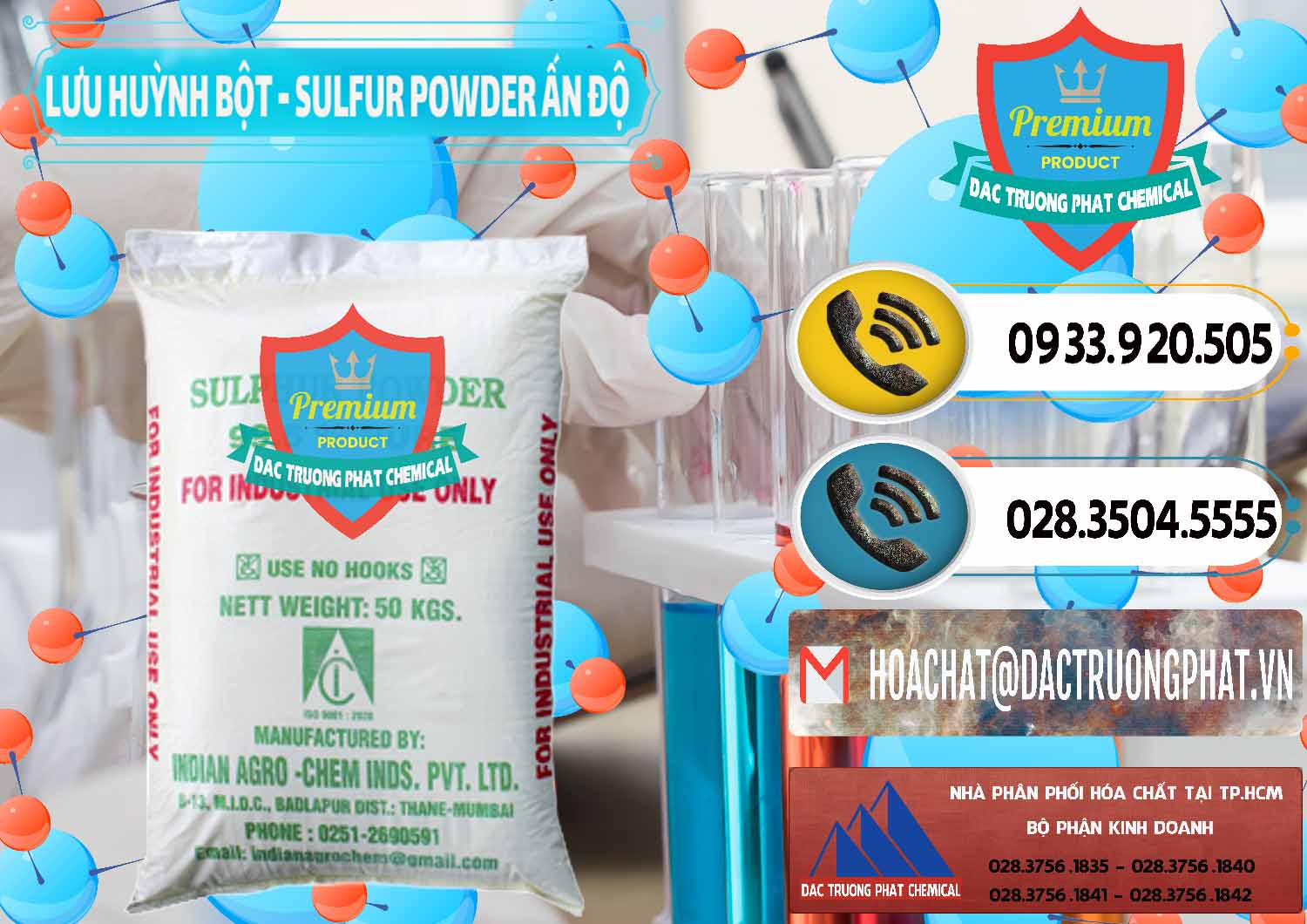 Cty phân phối và bán Lưu huỳnh Bột - Sulfur Powder Ấn Độ India - 0347 - Bán và cung cấp hóa chất tại TP.HCM - hoachatdetnhuom.vn