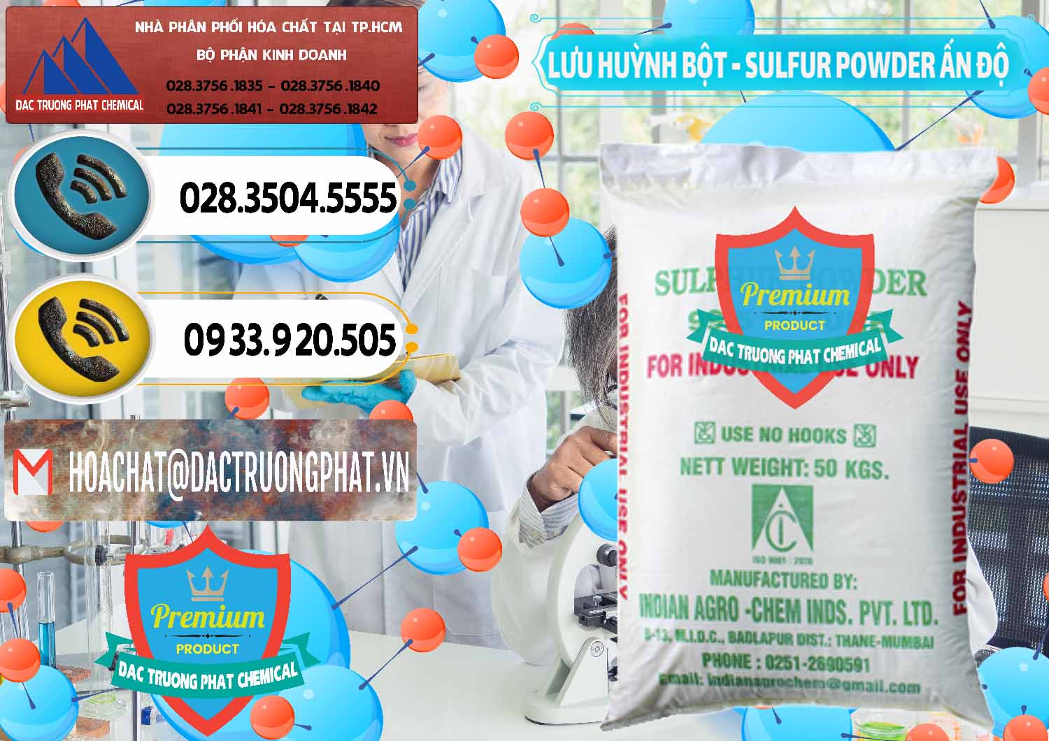 Nơi bán và cung ứng Lưu huỳnh Bột - Sulfur Powder Ấn Độ India - 0347 - Công ty nhập khẩu và phân phối hóa chất tại TP.HCM - hoachatdetnhuom.vn