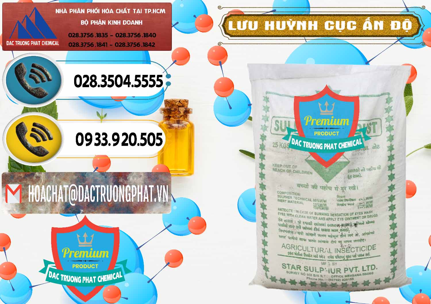 Cty nhập khẩu _ bán Lưu huỳnh Cục - Sulfur Ấn Độ India - 0348 - Cung ứng ( phân phối ) hóa chất tại TP.HCM - hoachatdetnhuom.vn