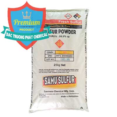 Đơn vị chuyên cung cấp ( bán ) Lưu huỳnh Bột - Sulfur Powder Samu Philippines - 0201 - Nơi bán & phân phối hóa chất tại TP.HCM - hoachatdetnhuom.vn