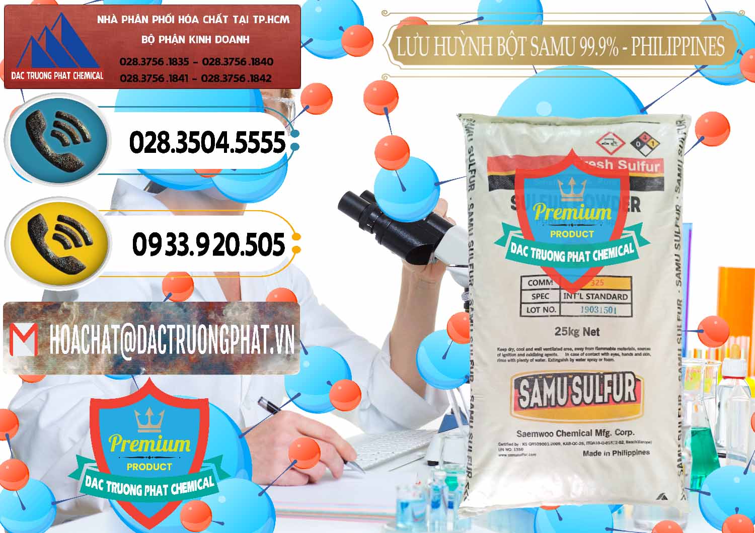 Công ty bán & phân phối Lưu huỳnh Bột - Sulfur Powder Samu Philippines - 0201 - Đơn vị chuyên nhập khẩu _ cung cấp hóa chất tại TP.HCM - hoachatdetnhuom.vn