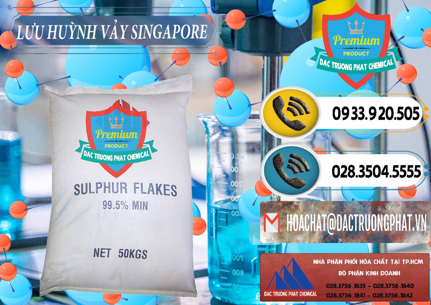 Đơn vị bán & phân phối Lưu huỳnh Vảy - Sulfur Flakes Singapore - 0346 - Nơi chuyên cung ứng ( phân phối ) hóa chất tại TP.HCM - hoachatdetnhuom.vn