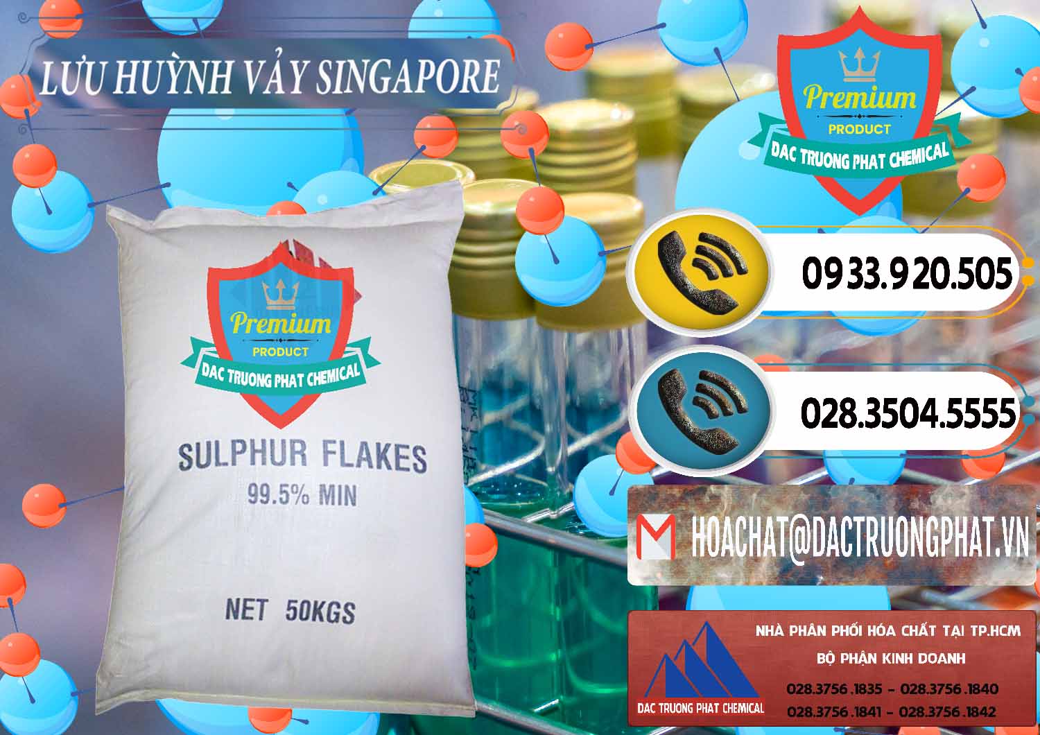 Nhập khẩu và bán Lưu huỳnh Vảy - Sulfur Flakes Singapore - 0346 - Nhà cung cấp _ phân phối hóa chất tại TP.HCM - hoachatdetnhuom.vn