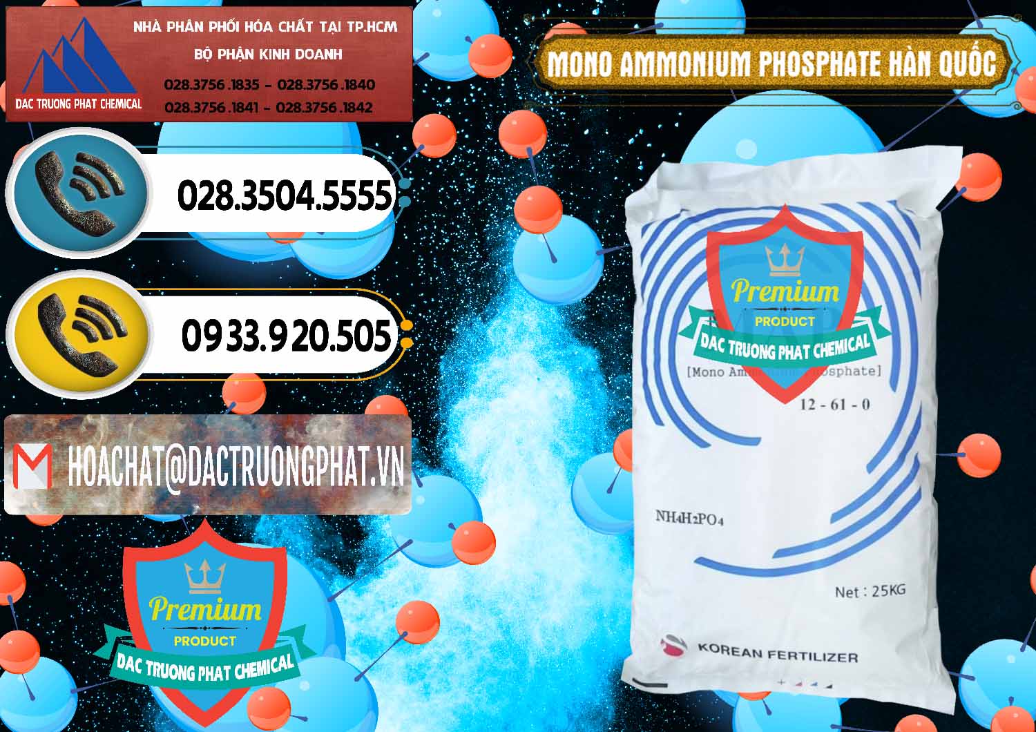 Đơn vị cung ứng - bán Mono Ammonium Phosphate - MAP 12-61-0 Hàn Quốc Korea - 0392 - Đơn vị chuyên nhập khẩu _ phân phối hóa chất tại TP.HCM - hoachatdetnhuom.vn