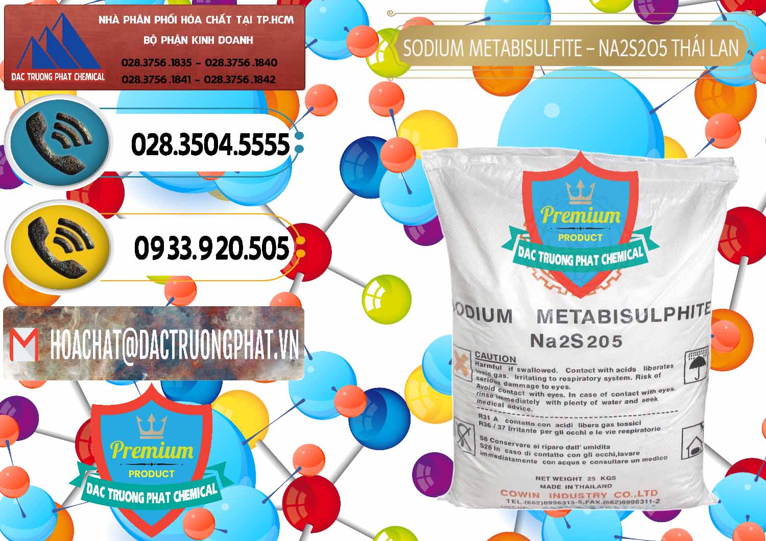 Đơn vị bán và cung cấp Sodium Metabisulfite - NA2S2O5 Thái Lan Cowin - 0145 - Chuyên bán ( phân phối ) hóa chất tại TP.HCM - hoachatdetnhuom.vn