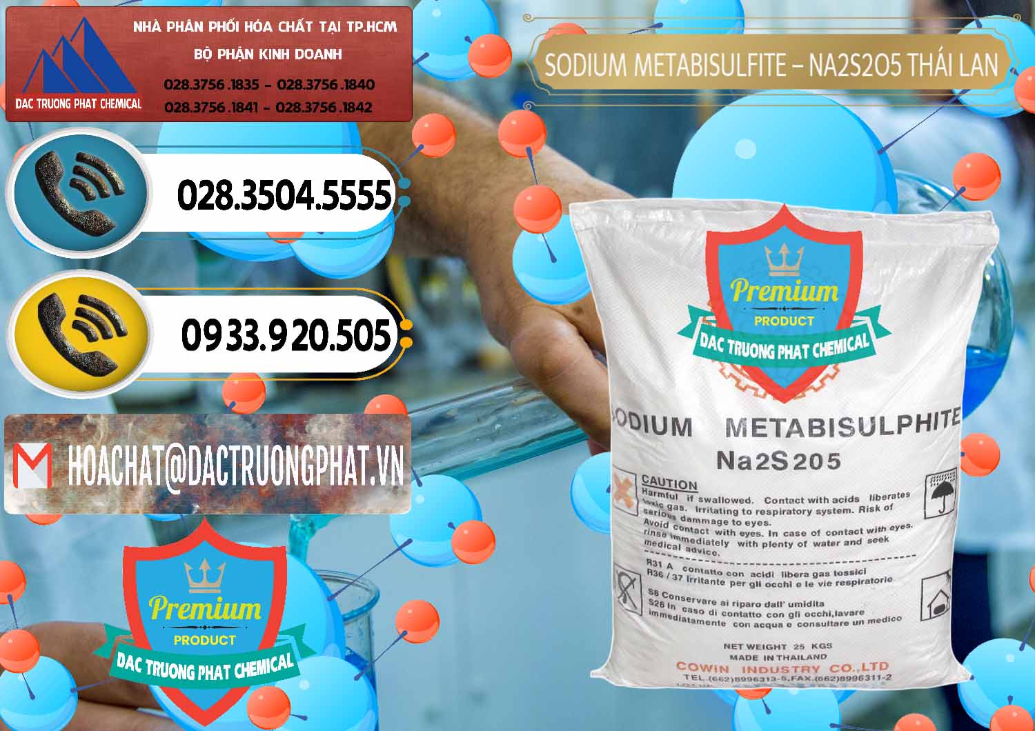 Chuyên bán và cung cấp Sodium Metabisulfite - NA2S2O5 Thái Lan Cowin - 0145 - Công ty chuyên bán và cung cấp hóa chất tại TP.HCM - hoachatdetnhuom.vn