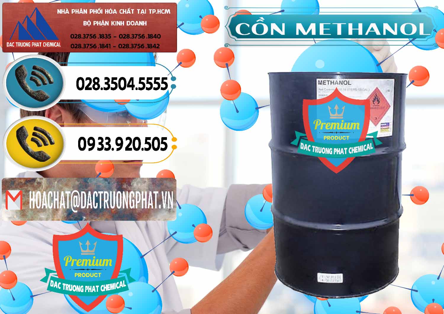 Kinh doanh _ bán Cồn Methanol - Methyl Alcohol Mã Lai Malaysia - 0331 - Đơn vị cung cấp _ bán hóa chất tại TP.HCM - hoachatdetnhuom.vn