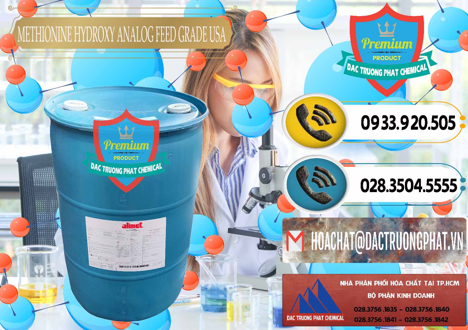 Cung cấp và bán Methionine Nước - Dạng Lỏng Novus Alimet Mỹ USA - 0316 - Nơi cung cấp - phân phối hóa chất tại TP.HCM - hoachatdetnhuom.vn