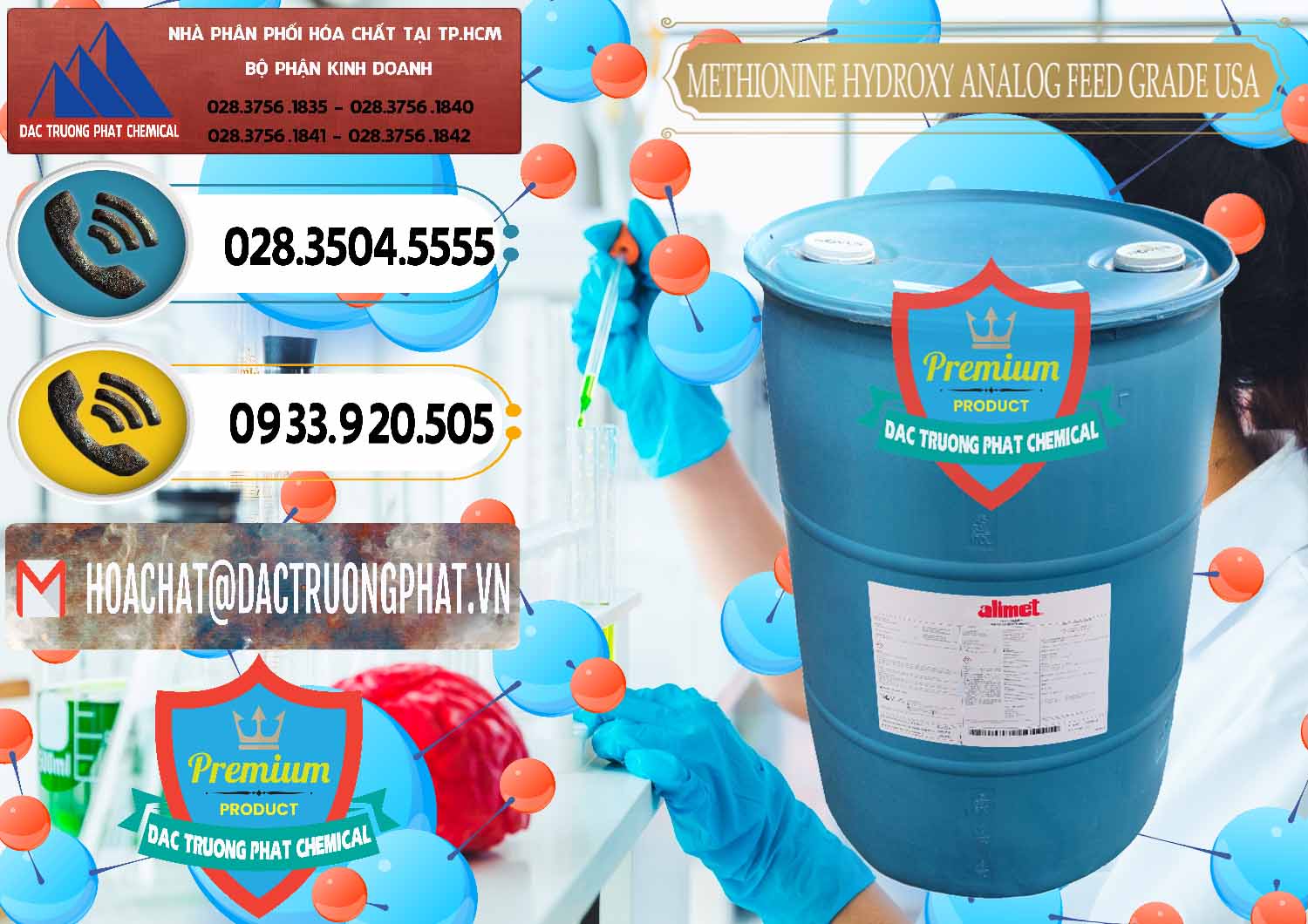Đơn vị bán _ cung cấp Methionine Nước - Dạng Lỏng Novus Alimet Mỹ USA - 0316 - Chuyên phân phối ( cung ứng ) hóa chất tại TP.HCM - hoachatdetnhuom.vn