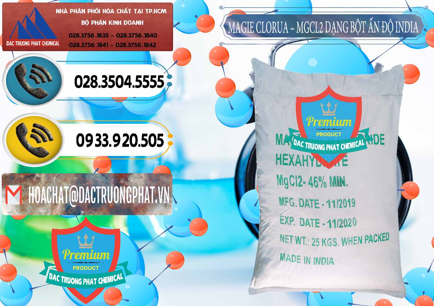 Đơn vị chuyên cung ứng & bán Magie Clorua – MGCL2 96% Dạng Bột Ấn Độ India - 0206 - Cty kinh doanh ( cung cấp ) hóa chất tại TP.HCM - hoachatdetnhuom.vn