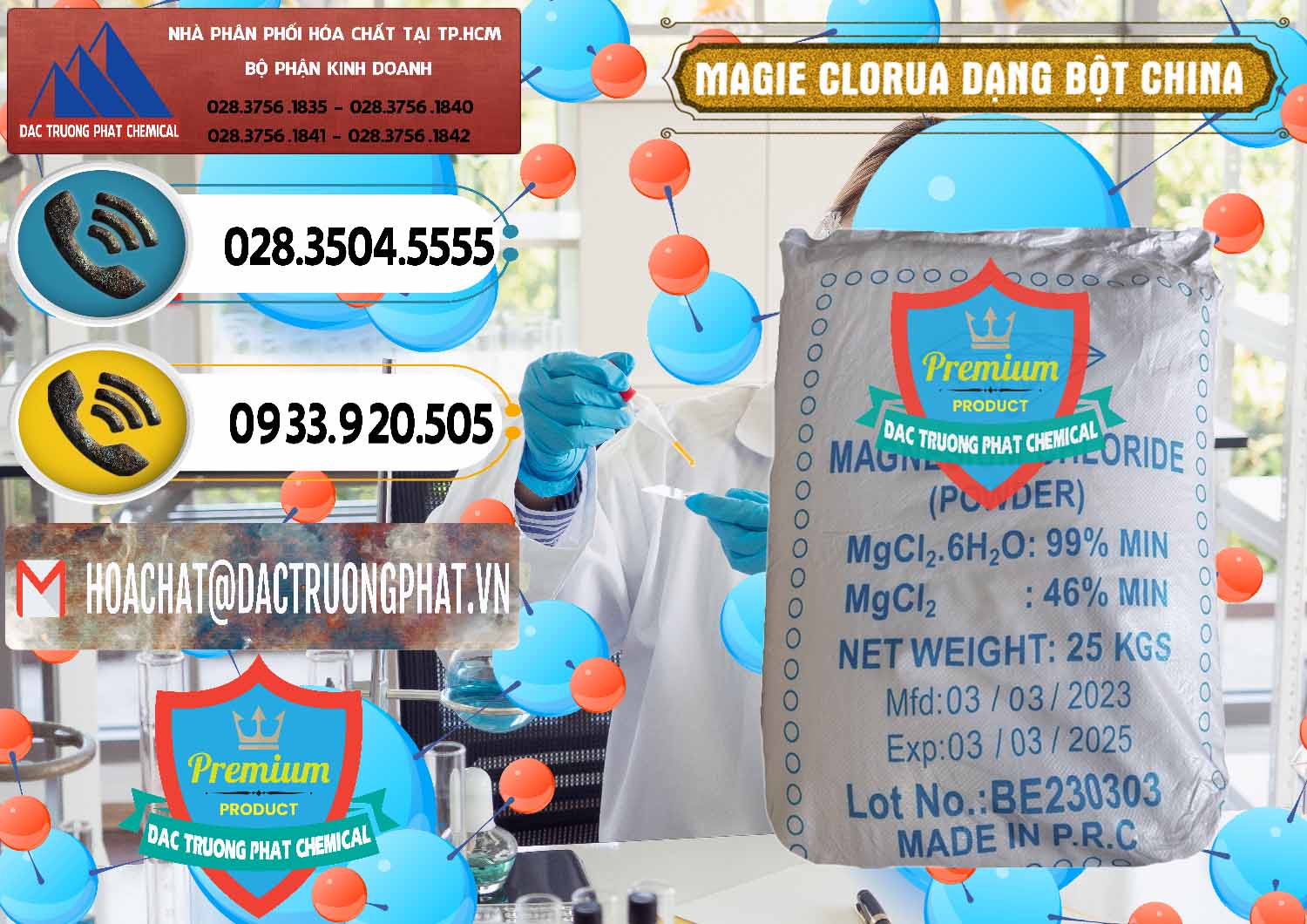 Chuyên cung ứng ( bán ) Magie Clorua – MGCL2 96% Dạng Bột Logo Kim Cương Trung Quốc China - 0387 - Công ty cung cấp _ kinh doanh hóa chất tại TP.HCM - hoachatdetnhuom.vn