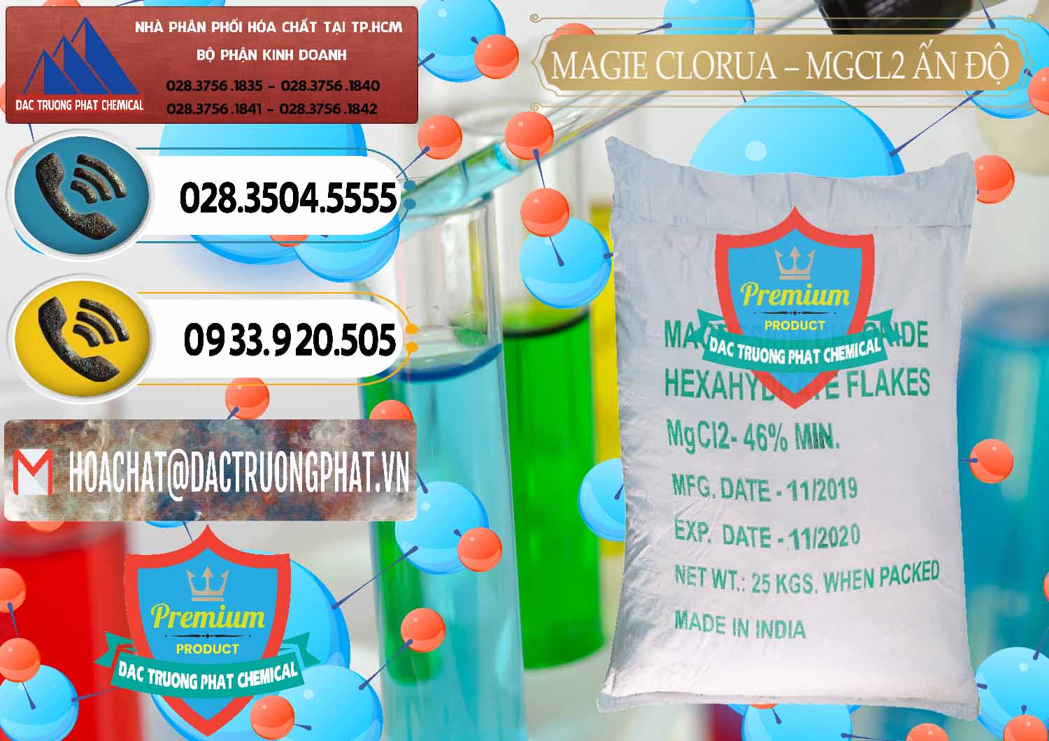 Chuyên phân phối - bán Magie Clorua – MGCL2 46% Dạng Vảy Ấn Độ India - 0092 - Chuyên cung cấp và nhập khẩu hóa chất tại TP.HCM - hoachatdetnhuom.vn