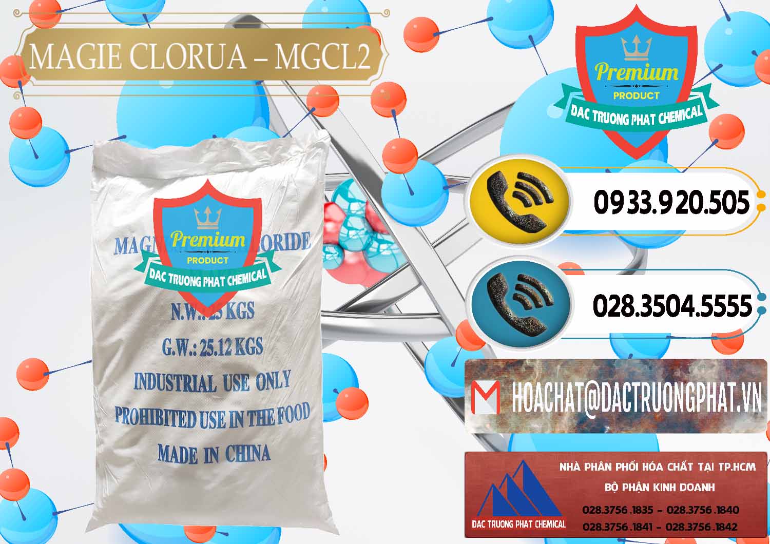 Nơi cung ứng và bán Magie Clorua – MGCL2 96% Dạng Vảy Trung Quốc China - 0091 - Nơi chuyên phân phối & cung ứng hóa chất tại TP.HCM - hoachatdetnhuom.vn