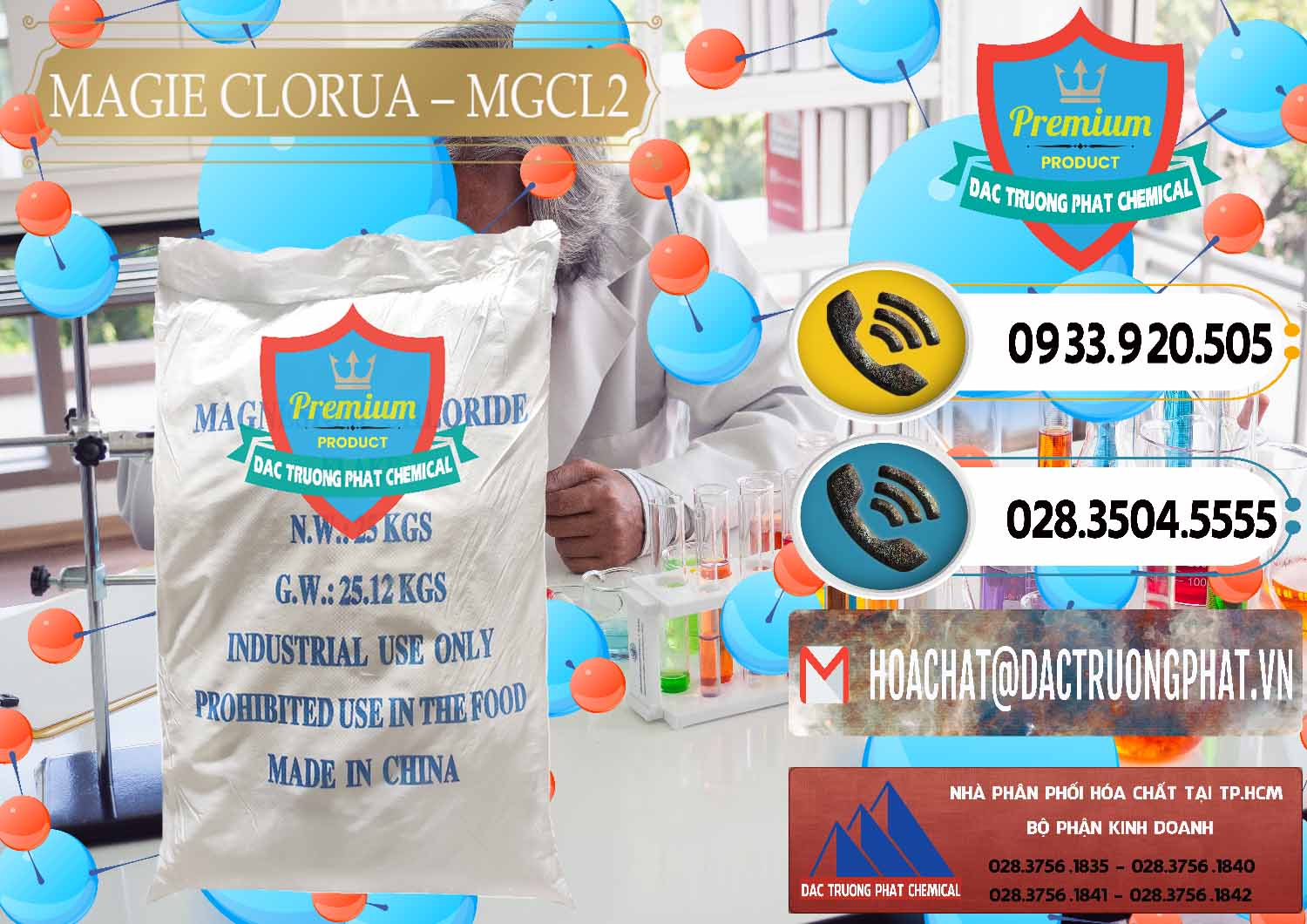 Công ty chuyên bán & phân phối Magie Clorua – MGCL2 96% Dạng Vảy Trung Quốc China - 0091 - Cung cấp _ nhập khẩu hóa chất tại TP.HCM - hoachatdetnhuom.vn