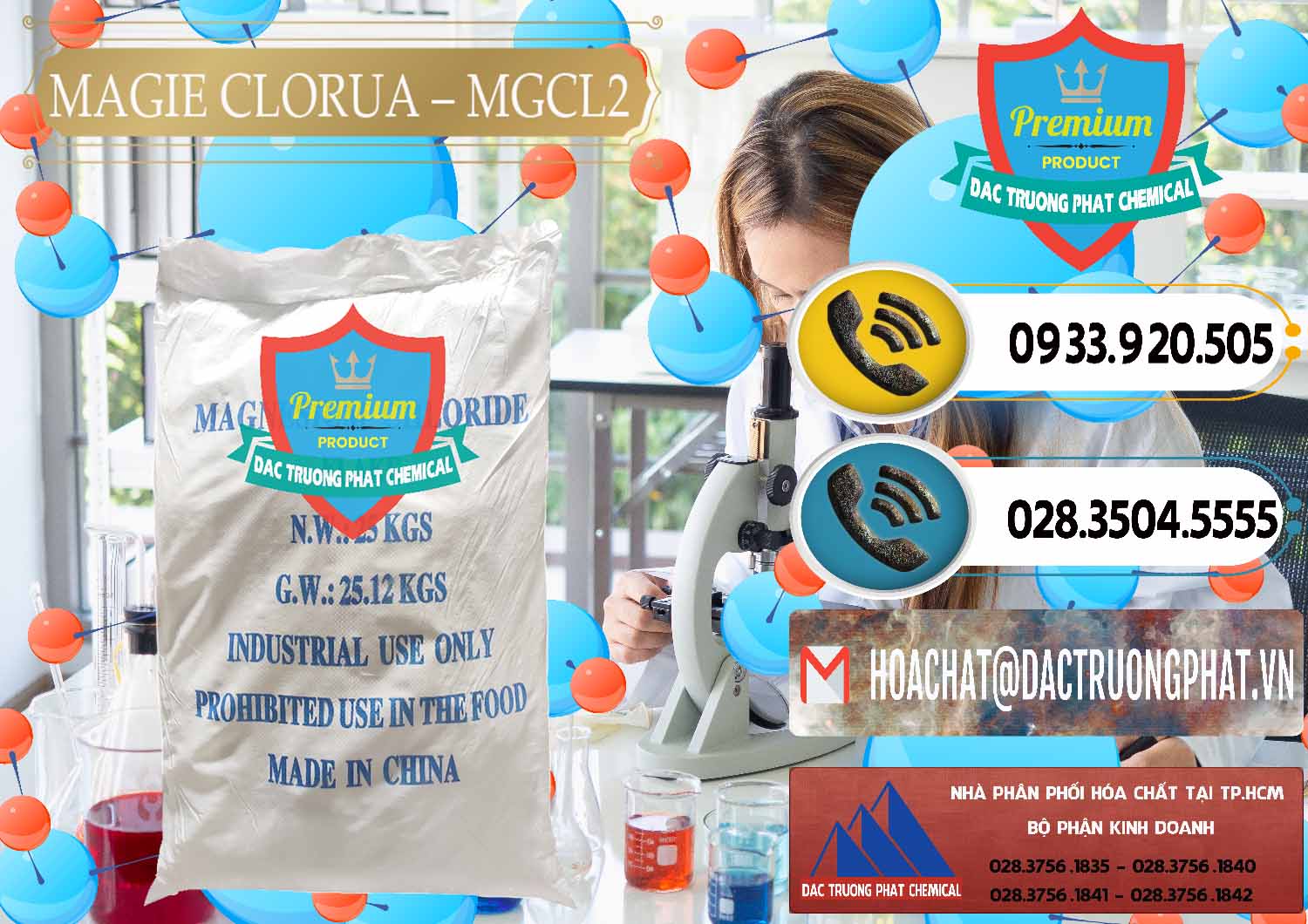 Công ty chuyên cung cấp & bán Magie Clorua – MGCL2 96% Dạng Vảy Trung Quốc China - 0091 - Nơi chuyên cung cấp - kinh doanh hóa chất tại TP.HCM - hoachatdetnhuom.vn