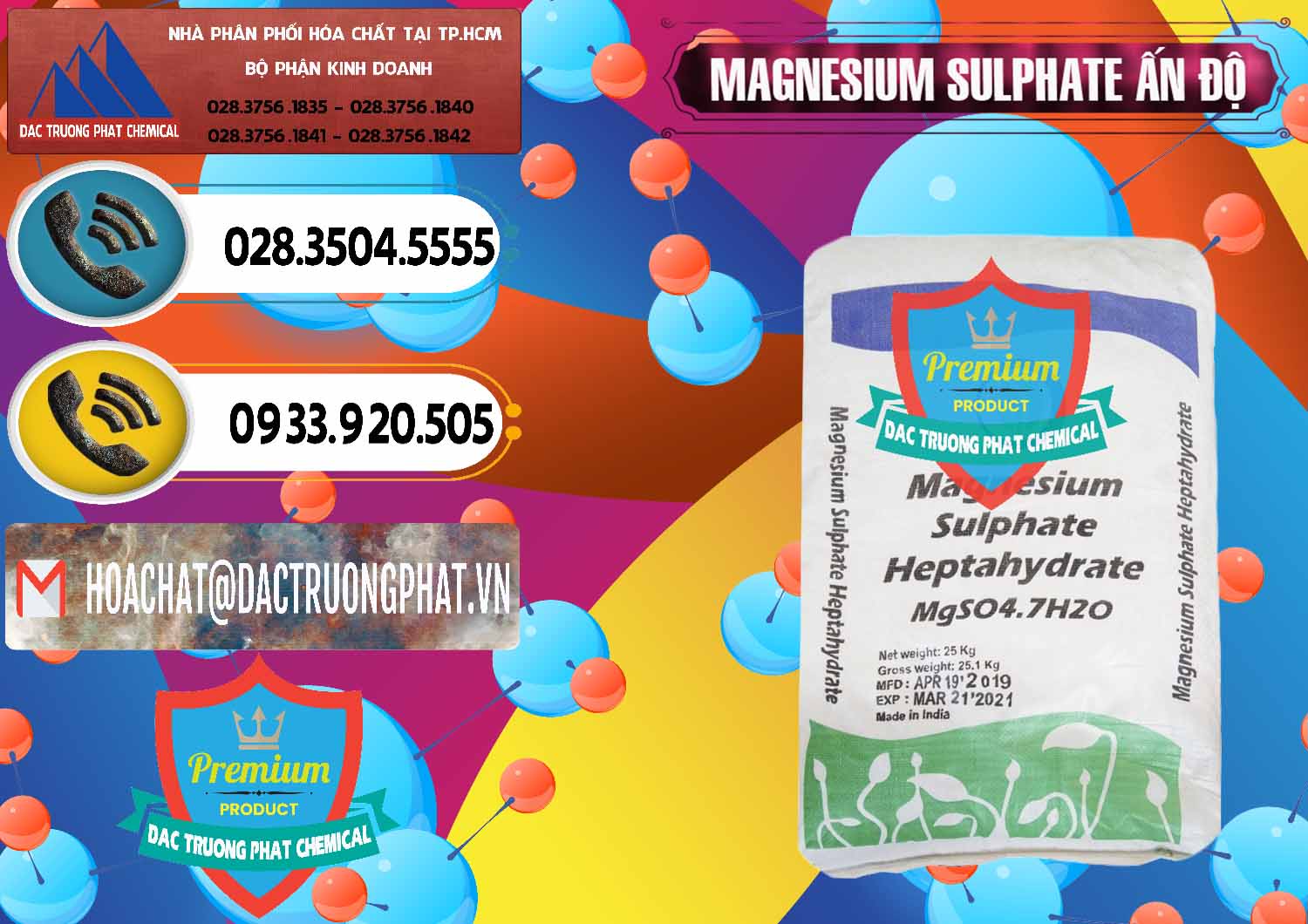 Đơn vị cung cấp & bán MGSO4.7H2O – Magnesium Sulphate Heptahydrate Ấn Độ India - 0362 - Nhập khẩu ( phân phối ) hóa chất tại TP.HCM - hoachatdetnhuom.vn
