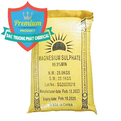 Cty bán - phân phối MGSO4.7H2O – Magnesium Sulphate Heptahydrate Logo Mặt Trời Trung Quốc China - 0391 - Nơi chuyên phân phối ( kinh doanh ) hóa chất tại TP.HCM - hoachatdetnhuom.vn