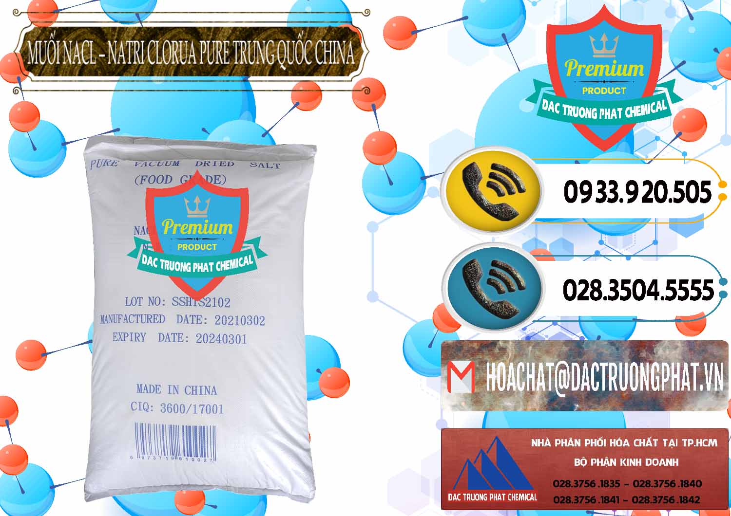 Đơn vị phân phối & bán Muối NaCL – Sodium Chloride Pure Trung Quốc China - 0230 - Nhà cung cấp ( phân phối ) hóa chất tại TP.HCM - hoachatdetnhuom.vn