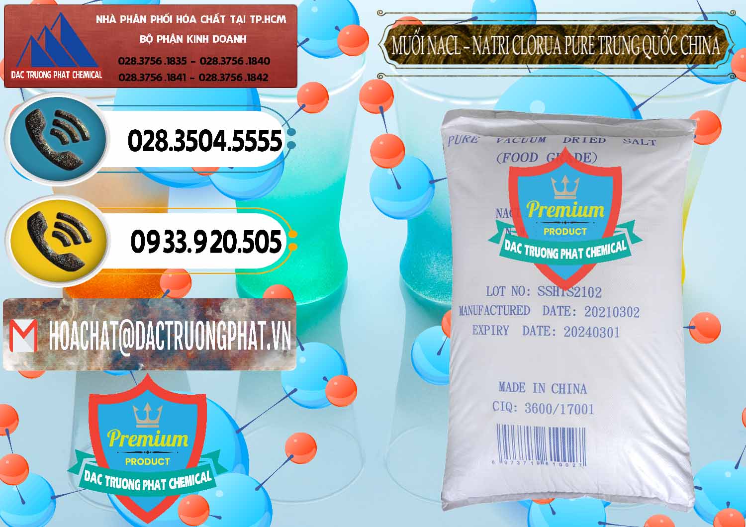 Đơn vị chuyên bán và cung ứng Muối NaCL – Sodium Chloride Pure Trung Quốc China - 0230 - Đơn vị bán và phân phối hóa chất tại TP.HCM - hoachatdetnhuom.vn