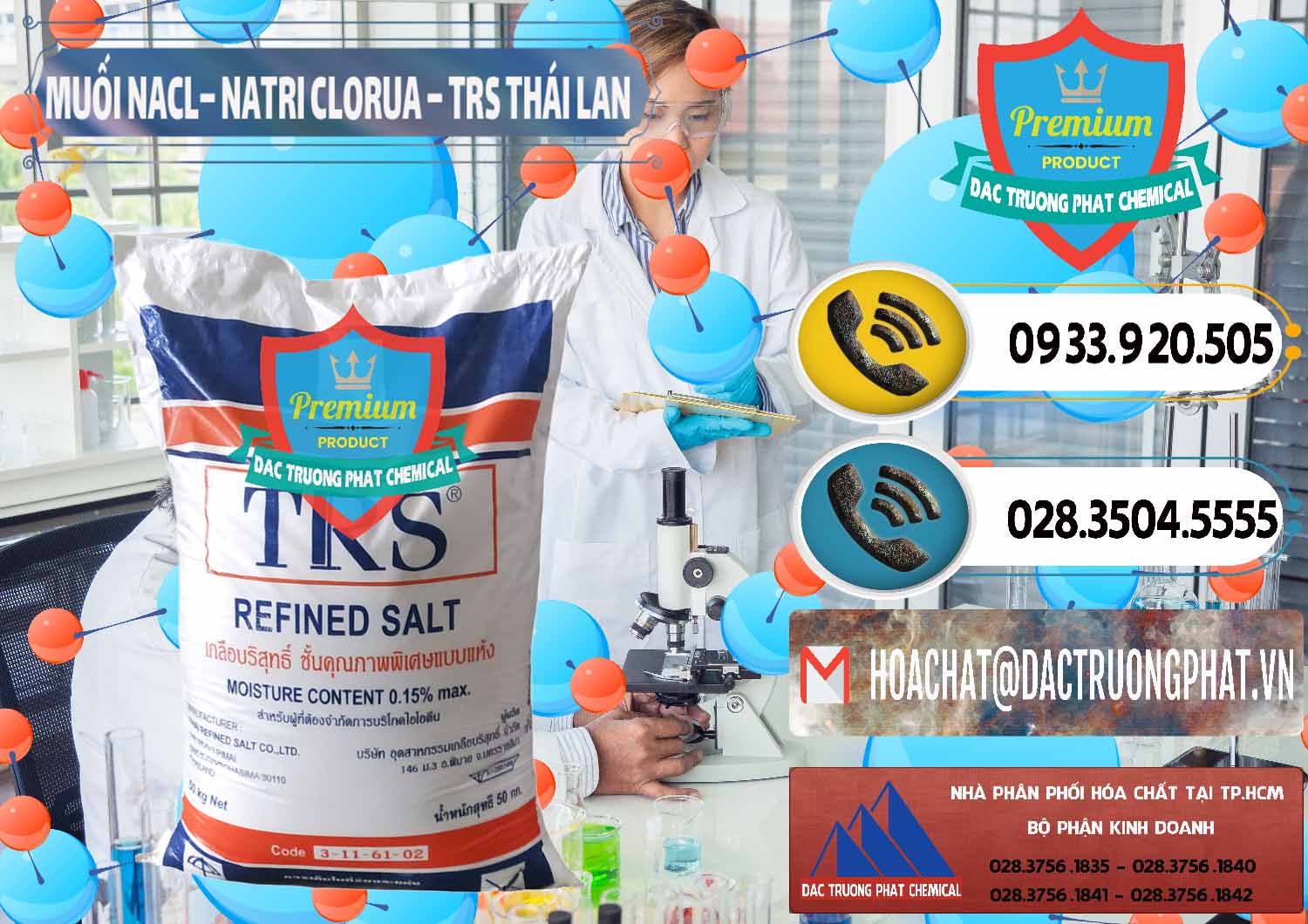 Công ty cung cấp ( bán ) Muối NaCL – Sodium Chloride TRS Thái Lan - 0096 - Nơi bán và phân phối hóa chất tại TP.HCM - hoachatdetnhuom.vn