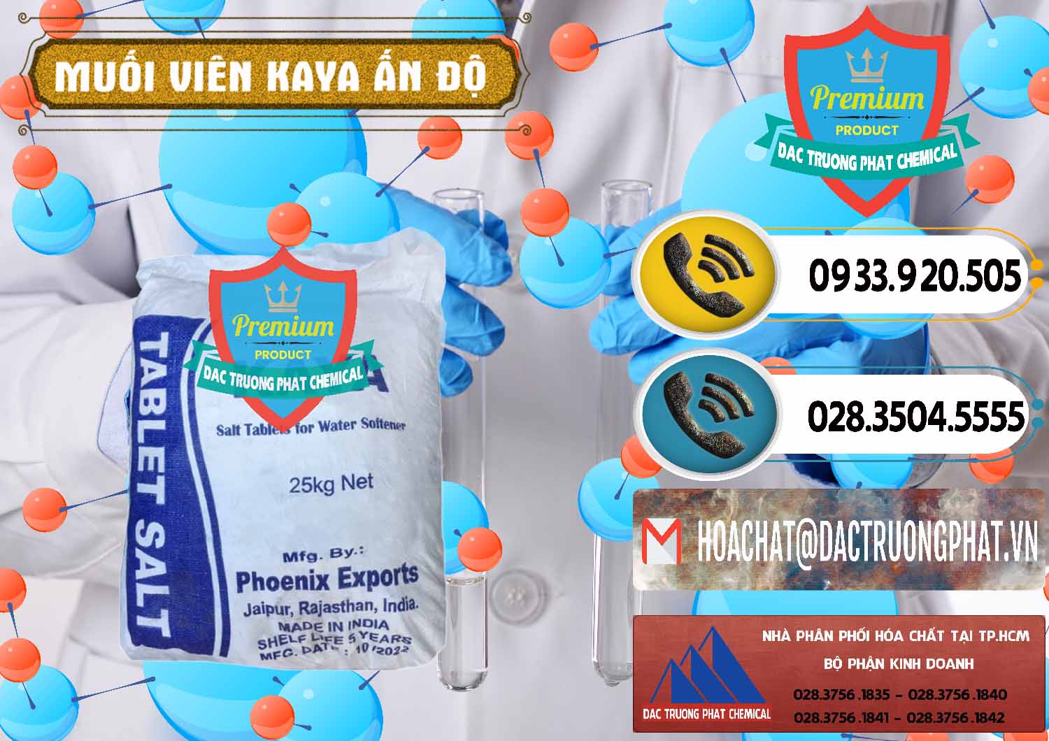 Đơn vị cung cấp ( bán ) Muối NaCL – Sodium Chloride Dạng Viên Tablets Kaya Ấn Độ India - 0368 - Cty chuyên cung cấp _ kinh doanh hóa chất tại TP.HCM - hoachatdetnhuom.vn