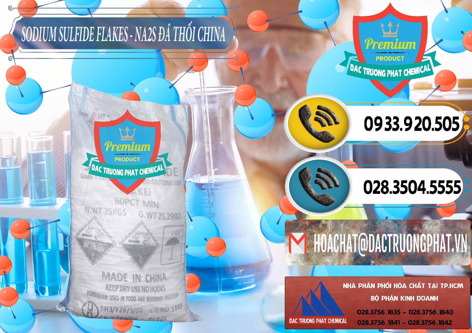 Công ty cung cấp - bán Sodium Sulfide NA2S – Đá Thối Liyuan Trung Quốc China - 0385 - Đơn vị chuyên bán ( cung cấp ) hóa chất tại TP.HCM - hoachatdetnhuom.vn