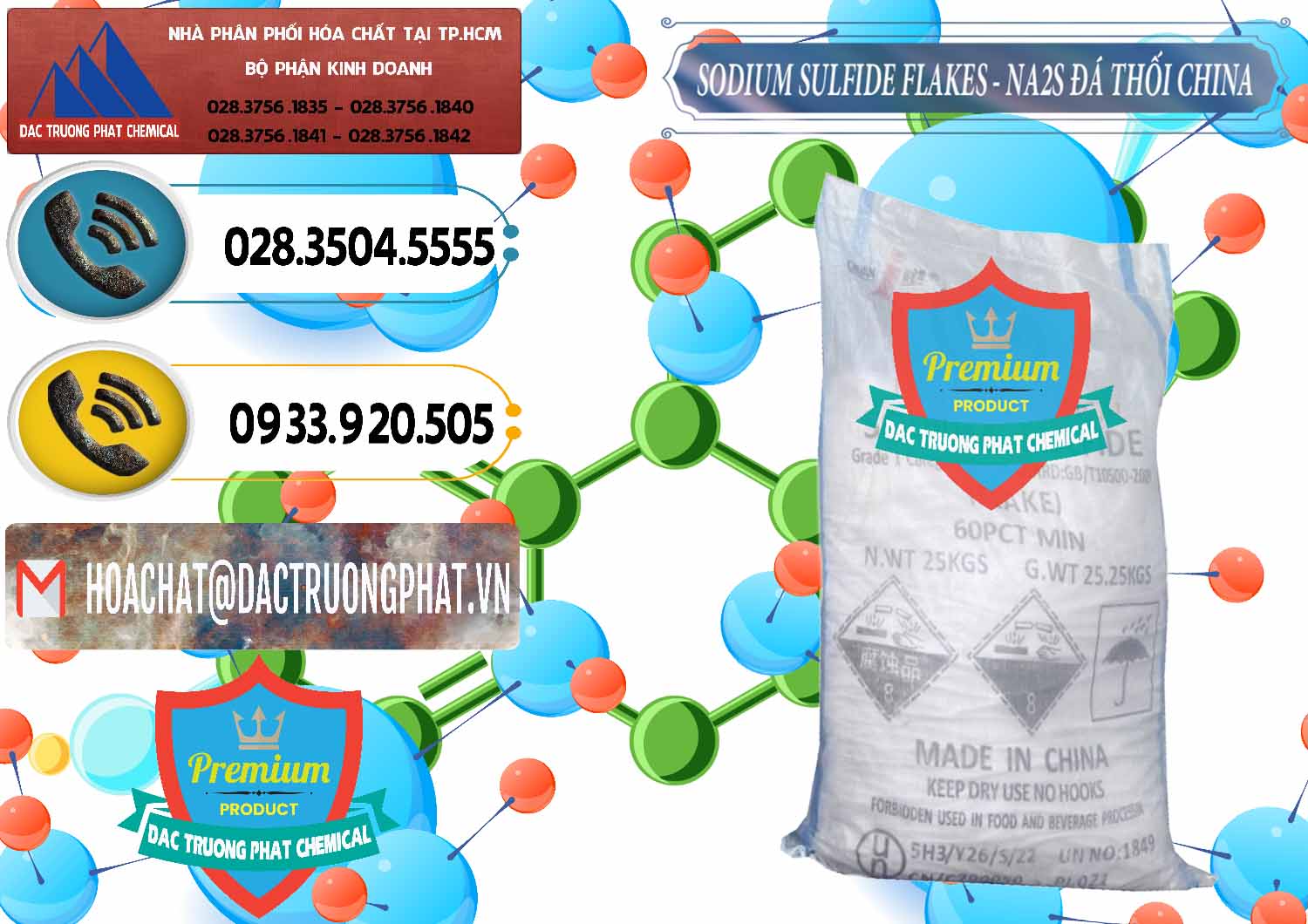 Đơn vị cung cấp - bán Sodium Sulfide NA2S – Đá Thối Liyuan Trung Quốc China - 0385 - Công ty bán _ phân phối hóa chất tại TP.HCM - hoachatdetnhuom.vn