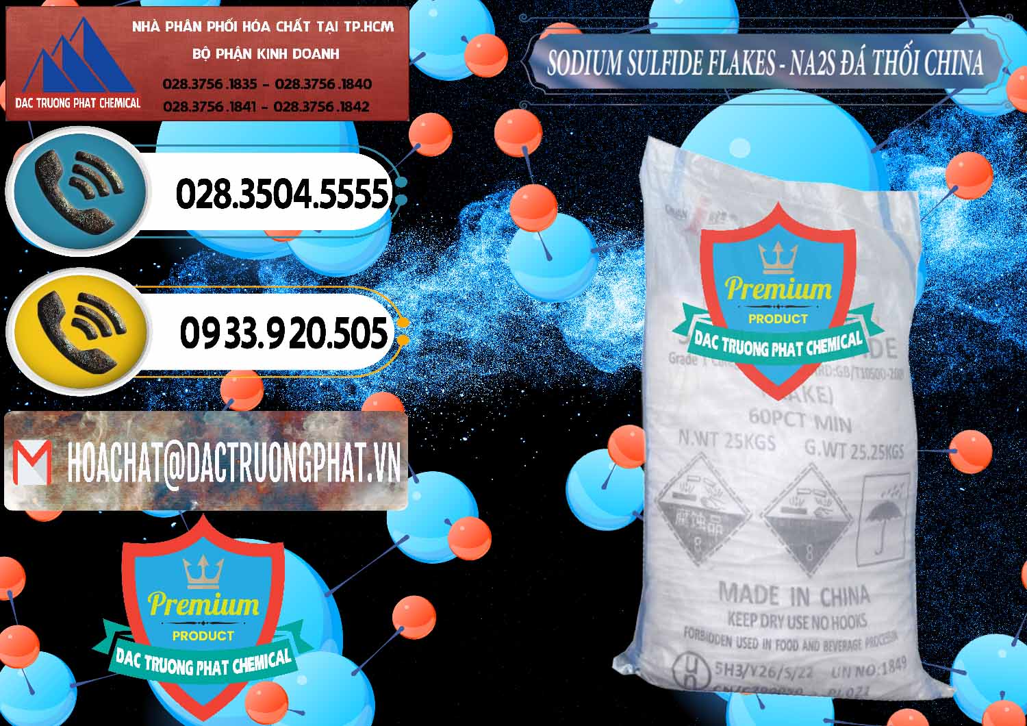 Cty chuyên bán ( cung cấp ) Sodium Sulfide NA2S – Đá Thối Liyuan Trung Quốc China - 0385 - Chuyên phân phối ( cung cấp ) hóa chất tại TP.HCM - hoachatdetnhuom.vn